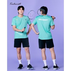 테크니스트 아울렛 TNT6539 MT 기획 반팔티셔츠 게임복 배드민턴 탁구 스포츠웨어