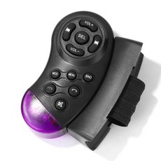 11 버튼 자동차 스티어링 휠 원격 제어 스위치 무선 배터리 라디오 DVD로 작동