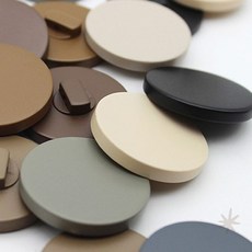 코트 가디건 의류 18mm 무광 단추 부자재 봉제 수선 재료, 1개, 아이보리1P