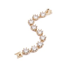 에디보르고 서클 이스테이트 크리스털 장식 브레이슬릿