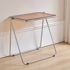 유명 현대 인사 테이블 아크릴 접이식 인터넷 투명 가정, 2_ 순중량 5.9kg