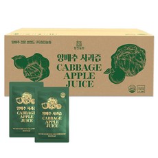참진농원 양배추사과즙 80ml 100개입, 100개
