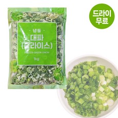 달디단마켓아토 냉동 대파 (슬라이스) 1kg (드라이아이스 무료) 파기름 국물요리 업소용, 1개