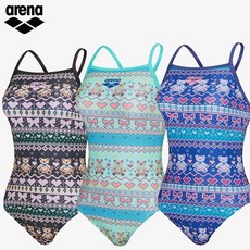 아레나 여성수영복 니팅베어 원피스 싱글백 A5FL1LO10