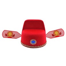 廢物專賣店 狀元帽 古裝新郎帽 財神帽 變裝派對 萬聖節 交換禮物 裝扮 造型 萬聖節 角色扮演cosplay 劇本