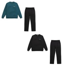 블랙야크키즈 24년 FW신상 깔끔하게 착용하기 좋은 맨투맨+일자팬츠 세트 BKO그레이션맨투맨세트