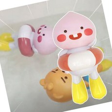 욕실 헤엄치는 리틀 어피치 목욕용품 장난감 NRR, 1개, 상세페이지 참조