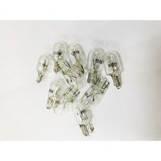 T10 12V 5W 鹵素燈泡 - 小炸彈/扁球/儀表板燈泡, 1個