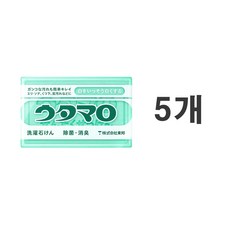 일본 우타마로 세탁 비누, 133g, 5개