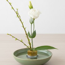 화훼장식 사진촬영소품 도구 화분 꽃꽂이 침봉 23mm, 1개