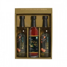 감식초 선물세트 4호 380mlx3병 명인 전통식품 매실엑기스 숙성 발효, 단품, 1개