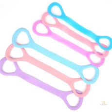 두루픽 스트레칭 고무 밴드 헬스 요가 운동 어깨 팔 밴드 어깨스트레칭, 퍼플, 1개, 47cm - 퍼플