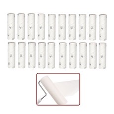 초강력 사선 컷팅 돌돌이 테이프 크리너 리필, 20개