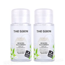 더샘 힐링 티 가든 화이트티 립 앤 아이 리무버, 2개
