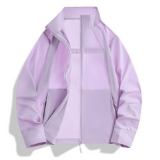 釣友俱樂部 冰感防曬衣 夏季戶外防紫外線 薄款男女款LOGO, 女款-紫羅蘭,5XL, 1個