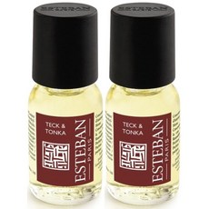 ESTEBAN TECK TONKA 텍 통카 에센셜 오일 15ml 2팩