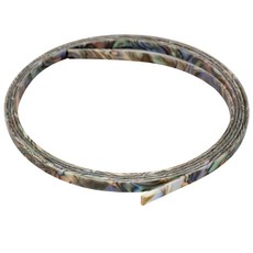 어쿠스틱 기타용 Musiclily 1650mm ABS 셀룰로 Musiclily Plastic Guitar Binding Purfling Strip 1650 x 6 x 1.5 mm, Abalone Shell, 1개