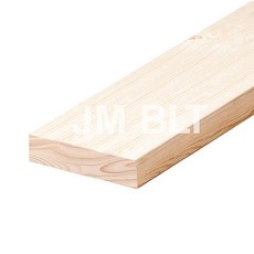 방부목 각재 각목 투바이식스 38mm x 140mm x 1800mm 야외데크 테라스 울타리 재단 목재 KD 건조, 1개