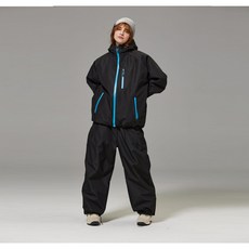 스노보드복 스노보드 세트 남녀공용 바람막이 방수 박시 패션 스키