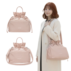 살림하는언니들 복조리 도시락가방 보온 보냉백, 1개, 인디핑크