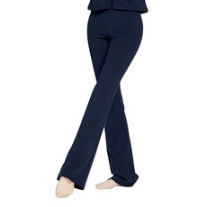 Lovdaswi 십대 소녀용 요가 바지 하이 웨이스트 플레어 레깅스 부츠컷 댄스 캐주얼 팬츠, 9-10세, 네이비 팬츠