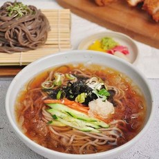 메밀국수(메밀소바) 12인분세트(면2kg+메밀장국12봉), 1세트, 2kg