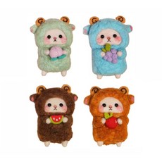 아트베니 니들 양모펠트 양 세트 4종, 1개