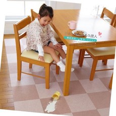 거실 바닥 보호 조립식 퍼즐 매트 층간 소음 방지 아이 놀이방 안전 쿠션 타일, 1개, 1조각매트소-베이지