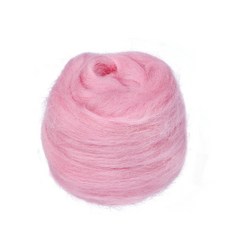 Fenrry 48 색 5g/10g/20g/50g 양모 펠트 섬유 소프트 로빙 양모 섬유 DIY 공예 바늘 Felting 재료 초보자를위한 도구, S38, 50 그램