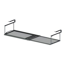 懸掛式伸縮層板分層架 (伸縮38-70cm/適用層板厚度2.5cm), 白, 1個