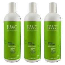 BWC 로즈마리 민트 티트리 샴푸, 473ml, 3개