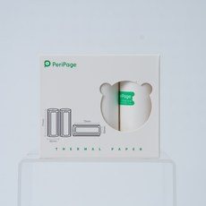 [정품 2년A/S] PeriPage 휴대용프린터 라벨프린터 미니 포토프린터 A4감열지 AiKo [총알배송], 3롤 라벨[50X77mm]