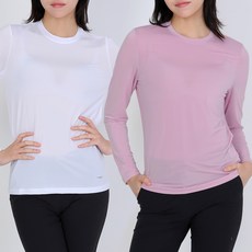 <BFL> (1+1) 국내원단! 긴팔 라운드티 / 썸머퀸 냉감 쿨 등산 아웃도어 스포츠 레이어드 이너 긴팔 라운드 티셔츠