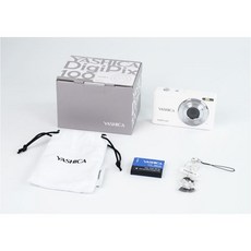 YASHICA 雅西卡 DigiPix 100 數位相機 入門機 文青相機 小朋友 幼兒園 交換禮物, 白色,不加購 單機標配, 1個