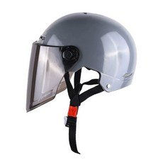 전기자전거 초대형 헬멧 대형 경량 하이바 초경량 어반 자동차 트렁크 오토바이 특수, 1개, W.5XL업그레이드3C모델시멘트그레이