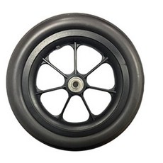 日飛騰RFT 實心輪 8吋 - W814-5/7 (戶外-輪椅 / 電動輪椅前輪) 台灣製造MIT, 1個, 八吋七爪輪,兩個