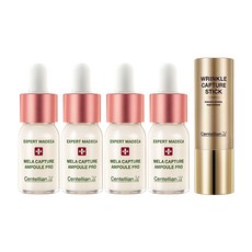 동국제약 엑스퍼트 마데카 멜라 캡처 앰플 PRO 10ml x4 + 링클 캡처 스틱 10g, 1개