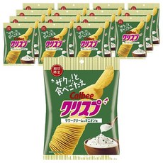 [Crisp] Carby Crisp 酸奶油洋蔥口味 45g x 16包, 16個
