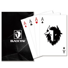 BLACKYAK 品牌服飾機能撲克牌, 1個