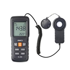 KNKCS 디지털 럭스 미터 온도 표시 데이터 기록 최대/분/평균 FC/LUX 변환 식물 사무실 실내 및 실외 사용을 위한 0-200 000 광계, 1개