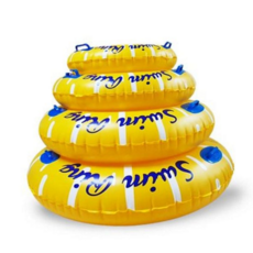 성인 물놀이 튜브 두꺼운 튼튼한 125cm 대형 물놀이 튜브 여름 바다 손잡이 수영장 안전, 데이빗원형튜브125cm