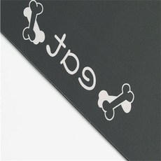콩군하우스 논슬립 차콜 규조토 애완동물식기매트 80x50cm 댕이
