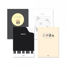 양지사 신학기노트(음악), 10권, 랜덤발송