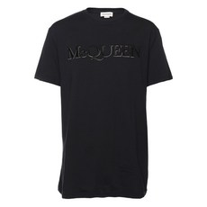 알렉산더 맥퀸 중고 저지 로고 티셔츠