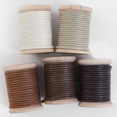 퀼트스타 다쯔야 코팅면끈 2.5mm, 1개, 딥브라운