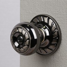 (락이록이) 8300G 원통형 방문 욕실문 사무실 손잡이 동전형 (무키), AB, 1개