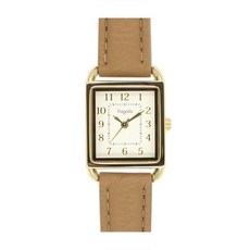 팔로우 손목시계 fragola(프라골라) 스퀘어 워치 H04322A-1 MOC 레ディース 브라운