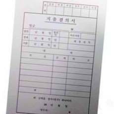 이안 모조 지출결의서 10p 수입지출내역서