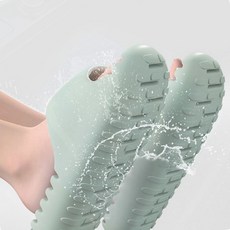 욕실 슬리퍼 초경량 미끄럼방지 물빠짐 실내화 쿨링 샤워, 화이트40호(245-250), ku 화이트40호(245-250)