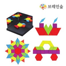 브레인숲 지오랜드B 패턴블록 대칭세트